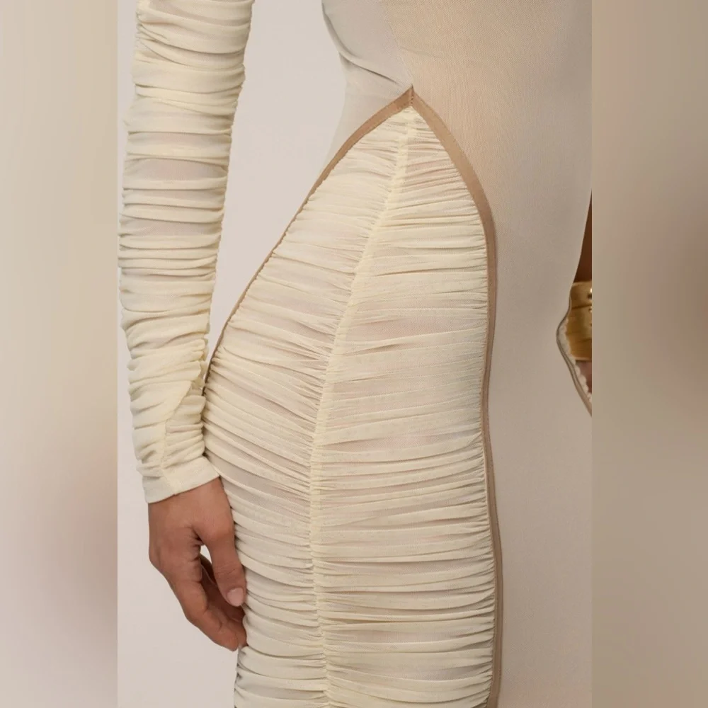 JLUXLABEL NWT Buttercream Rachel One-Shoulder Maxi Dress - Picture 6 of 6